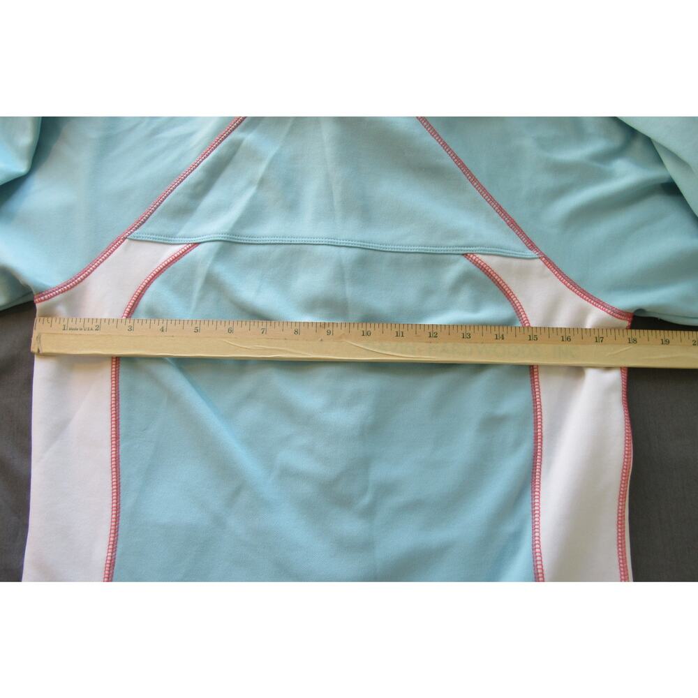 IZOD Movement Women's Full Zip Jacket Blue Tennis Golf Track Long Sleeve Medium - Picture 8 of 8
